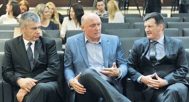 Budimir Mugoša, Boris Marić, Milorad Vujović