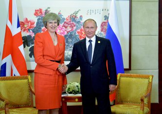 Tereza Mej, Vladimir Putin