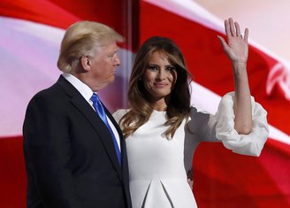 Donald Tramp, Melanija Tramp