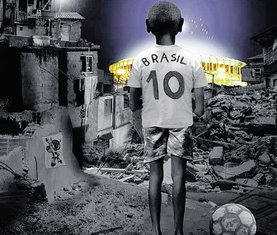 Brazil igre ilustracija
