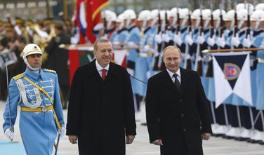 Vladimir Putin, Redžep Tajip Erdogan