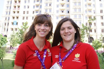 Marija Vuković i Kristina Rakočević