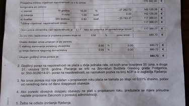 porez na nepokretnost