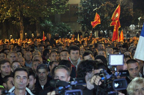 DF protesti