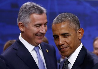Barak Obama, Milo Đukanović