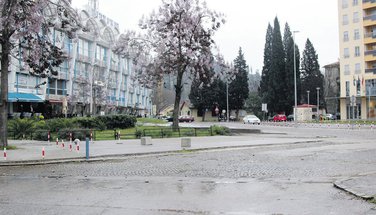 trg, stadion Budućnosti