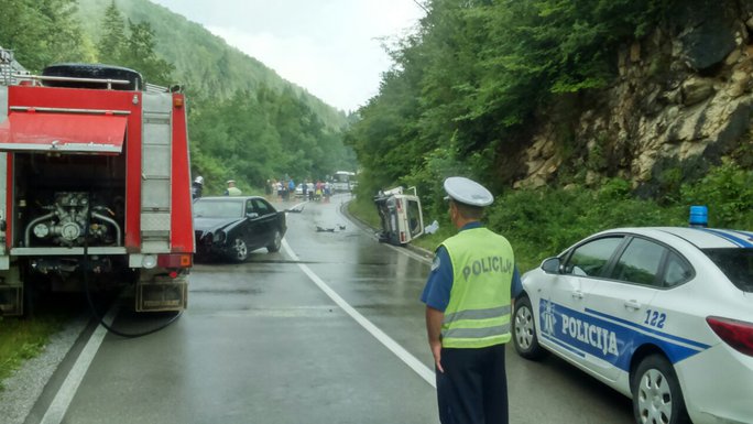 Saobraćajna nesreća, Pljevlja