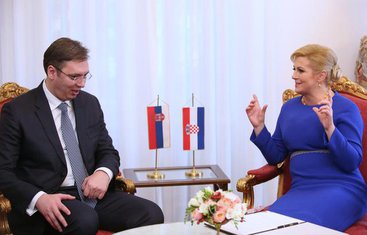 Aleksandar Vučić, Kolinda Grabar Kitarović