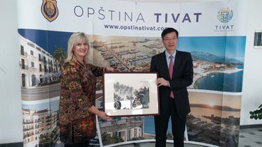 Snežana Matijević i kineska delegacija
