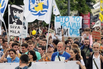Beograd, protest