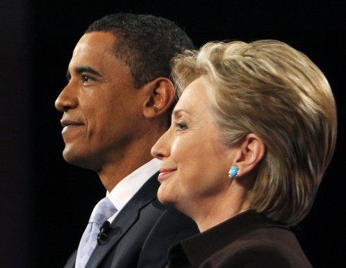 Barak Obama, Hilari Klinton