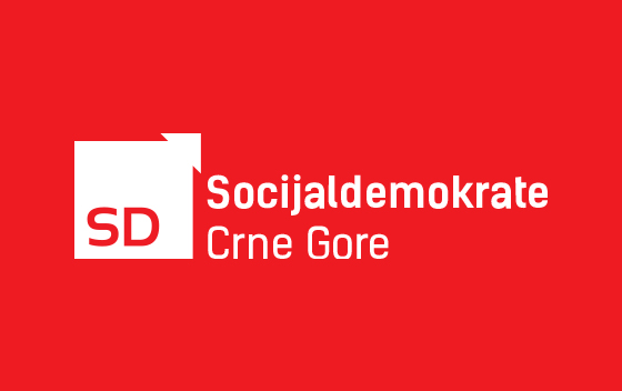 Socijaldemokrate Crne Gore logo, SD logo