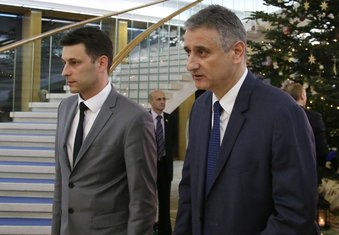 Božo Petrov i Tomislav Karamarko