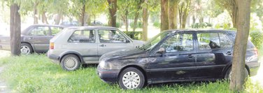 automobili, Njegošev park