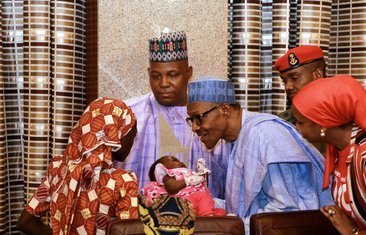 Amina Ali, Muhamadu Buhari