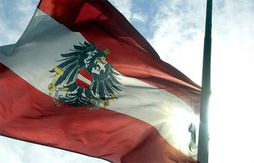 Austrija, zastava