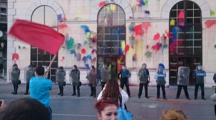 Skoplje protest