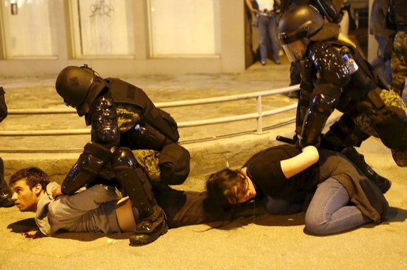Makedonija, protest