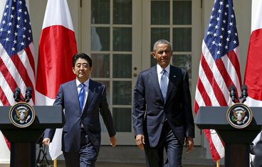Šinzo Abe, Barak Obama