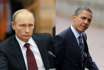 Vladimir Putin, Barak Obama