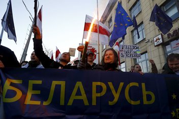 Minsk protest
