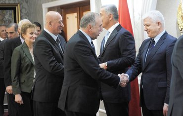 Milivoje Katnić, Milo Đukanović, Ivica Stanković, Duško Marković