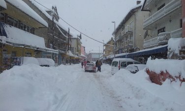 snijeg Gusinje