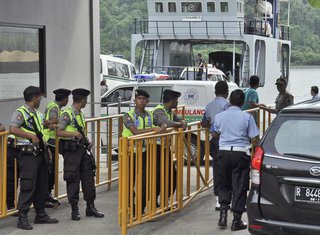 Indonezija, policija