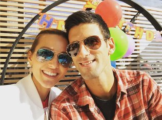 Novak Đoković, Jelena Ristić