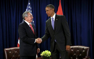 Raul Kastro, Barak Obama