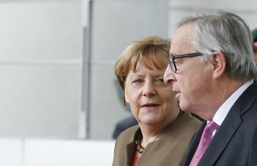 Žan Klod Junker, Angela Merkel
