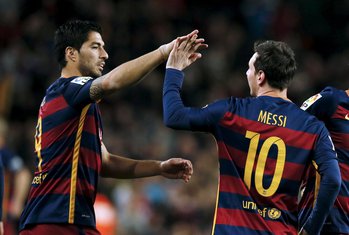 Luis Suares i Lionel Mesi