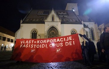 Zagreb, protest