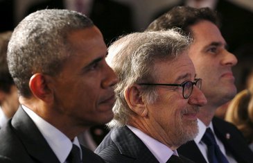 Barak Obama, Stiven Spilberg