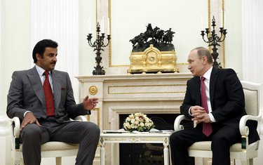 Vladimir Putin, Tamim bin Hamad Al-Tani