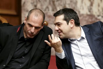 Janis Varufakis, Aleksis Cipras
