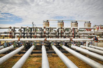 Gasovod, gas