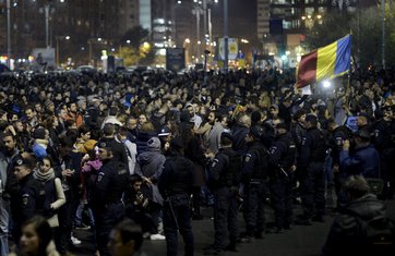 Bukurešt, protest