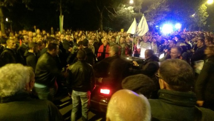 DF protesti