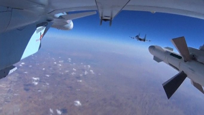 Rusija, bombardovanje Sirija