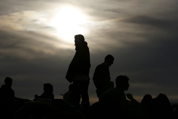 Izbjeglice, migranti, Slovenija , Bregane