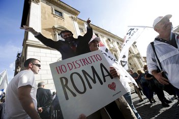 Rim protest