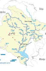 Karta crnogorskih rijeka