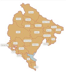 moj grad mapa Crne Gore