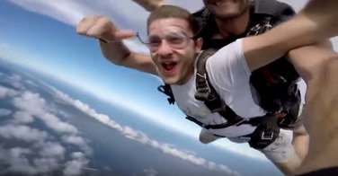 Podgoričanin, skydiving