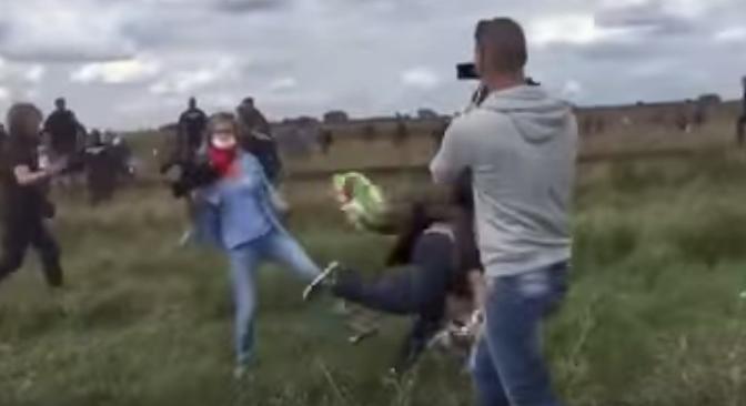 Mađarska migranti snimateljka
