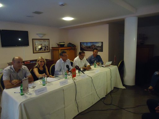 Vesko Garčević, Gordana Rajović, Milovan Baždar, Stevan Koprivica