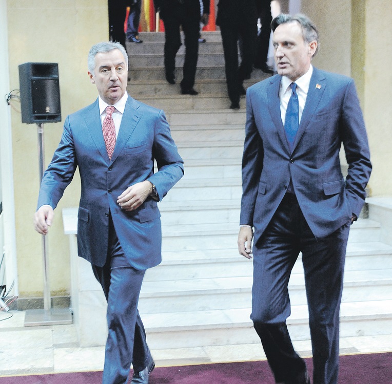 Milo Đukanović, Ranko Krivokapić