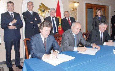 Potpisivanje ugovora, Terna