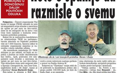 Goran i Zonjo obećavaju da će i oni iznevjeriti pristalice
